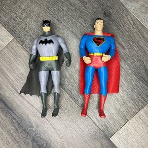 Batman and Superman Action Figures